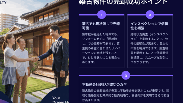 リフォームしてない築古の家『このまま売れるかな』という不安にお答えします