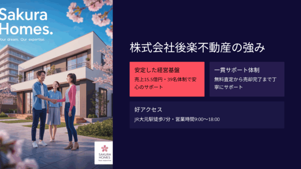 株式会社後楽不動産の評判・口コミを徹底調査｜岡山市の不動産売却で選ばれる理由