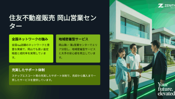住友不動産販売 岡山営業センターの評判と実績｜他社比較とサービス内容を徹底解説