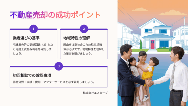 岡山市の不動産業者株式会社エスカーブ｜地域密着型の強みと信頼できる業者の見極め方