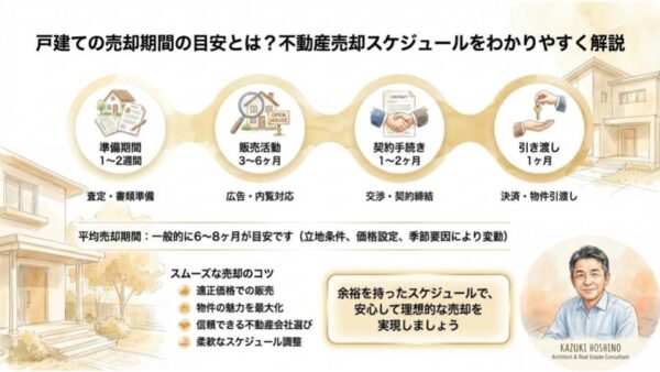 マンション売却は何ヶ月かかる？平均期間とスムーズに進める流れを解説